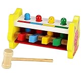 Arshiner Wooden Toys Pound & Tap Bench [並行輸入品]