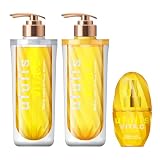 ululis ウルリス [ 補修 の イエロー ] ウォーターコンク リペア 3点セット[ シャンプー/トリートメント/ヘアオイル ]