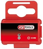 【Amazon.co.jp 限定】KS TOOLS 5の1/4インチ TORSIONpowerビットTX耐タンパ 25ミリメートル TB27 パック 1/4" TORSIONpower Bit TX tamperproof 25mm TB27 pack of 5 918.3626