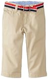 Tommy Hilfiger Baby Boys ' Charlieフラットフロントパンツ カラー: ベージュ