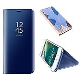 SevenPanda for iPhone 6 Plus / 6S Plus 5.5インチ ケース、iPhone 6 Plus / 6S Plus ケース光沢メッキメイクミラースタンド超スリム360度