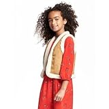 オールドネイビー OLD NAVY/ リラックスシェルパラインドベスト クリーム アウターベスト XL【並行輸入】