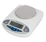 CGOLDENWALL　1000g、0.1g分析精密電子天秤　LCD表示皿はかりデジタルスケール　風袋引き機能、カウンティング機能、自動校正、故障表示など付き計量器　日本語版取扱説明書付き電子　研究室