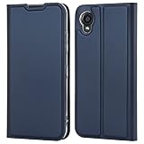 DIGNO BX2 A101KC ケース 京セラ digno bx2 手帳型 ディグノ bx2 a101kc カバー digno bx ii 手帳ケース a101kc 手帳型ケース digno bx2 a101kc case Zouzt PUレザー ベルト無し マグネット カード収納 スタンド 4色 深い青