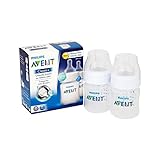 ツインパック4オンス古典プラスボトル (Avent) (x 2) - Avent Classic Plus Bottle 4oz Twin Pack (Pack of 2) [並行輸入品]