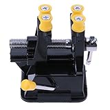 新しい2で1アルミニウム合金彫刻テーブルベンチクルミクランプ彫刻研削研磨万力クランプテーブルベンチで吸引