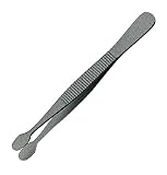 アネックス(ANEX) ステンレスピンセット フッ素加工 切手用 12本組 No.144