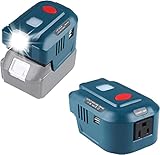 マキタバッテリー 対応 150W AC110-120V マキタ18v バッテリー 対応 LED 2-USB/ライト付き 電圧保護 省エネルギー 車中泊 キャンプ アウトドア 地震停電 防災グッズ 停電時など用 (バッテリー別売)