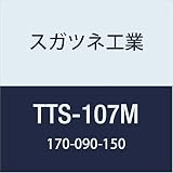スガツネ工業 ドア用金物 角丁番 TTS-107M 1