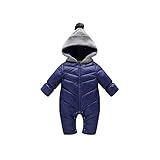 (キュミオ) QeMIO ベビー カバーオール ロンパース ベビースーツ ボディスーツ ダウンジャケット 中綿ダウン ジャケット アウター ダウンコート 男女兼用 春秋冬 防寒着 子供服 キッズ 女の