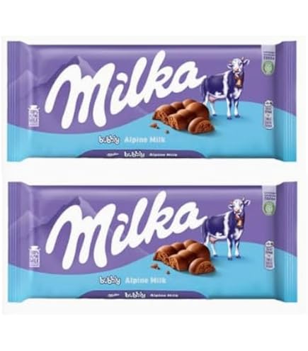 Amazon.co.jp: ミルカ チョコレート アルペンミルク 90g : 食品・飲料
