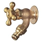蛇口 補助蛇口 クロス （ホースアダプター付） H106 nikko ニッコー 寒冷地使用可