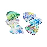 Ibanez アイバニーズ ピック6枚セット KALEIDOシリーズ Tritanを使用した、カラフルなデザイン ショート・ティアドロップ 【1.2mm】 PCP16XH-C2