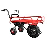 ホームクオリティ 電動 三輪運搬車 パワーキャット パイプ荷台タイプ(大) PC110-E