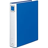 コクヨ パイプ式ファイル A4 2穴 500枚収容 青 フ-E650B