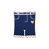 [ミキハウス] MIKIHOUSE おしりのポッケにお顔♪プッチー＆うさこ５分丈スパッツ （80cm・90cm・100cm） 12-9801-975 紺 80cm