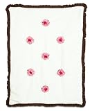 パビリオンギフト会社リブシェニールベビー毛布、ストロベリーサンデー、30 "×40"