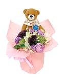 誕生日 プレゼント 女性 人気　かわいい 花束　フラワーポットベア ギフト (おばあちゃん)