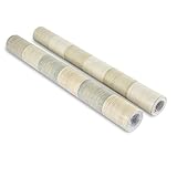 KINLO DIY 壁紙 はがせる 地中海風 かんたん貼付式 壁紙 高品質の不織布 接着剤必要 　3D 立体感 0.53M×5M(1ロール)