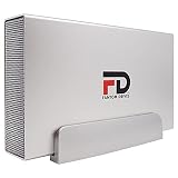FD 8TB 外付けハードドライブ - 7200RPM ハードドライブ USB 3.2 Gen 1 (USB 3) - アルミニウムケース Mac/PC/Xbox One/PS4用 - シルバー