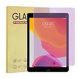 【ブルーライトカット】iPad 第9世代/第8世代/第7世代 ガラスフィルム 10.2 インチ【目の疲れ軽減】 iPad 9世代/8世代/7世代 ガラス液晶保護フィルム アイパッド第九/八/七世代 フィルム 2.5D/硬度9H/高透過率/気泡防止/指紋防止/飛散防止