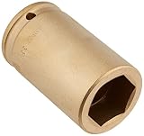 Ampco Safety Tools DWI-3/4D33MM Socket, Deep Well Impact, Non-Sparking, Non-Magnetic, Corrosion Resi