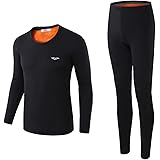 Amazon Jiatailai 吸湿発熱 保温 上下セット 3dホットアップテック 防寒肌着 ヒートテック 長袖シャツ インナー 冬用起毛 裏起毛最強 厚手 メンズ 内側からの保温力 ブラック レディーズ L インナーシャツ 通販