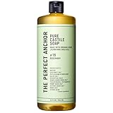 ザ・パーフェクトアンカー ピュアカスチールソープ 944ml ローズマリー 洗顔 クレンジング ボディソープ オーガニック