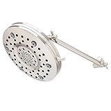 Oxygenics Rush雨シャワーヘッドin Brushedニッケル