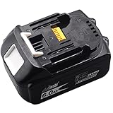MINSHI【PSE認証】BL1860B マキタ 18v バッテリー 電動工具用バッテリー リチウムイオン電池 マキタ FJ212DZ 互換 バッテリー 18v 6.0Ah 大容量 残量表示付き セル搭载 一年の品質保証付き