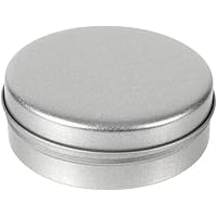 Amazon.co.jp: クラフトパーツ屋 缶 缶ケース 容器 丸型