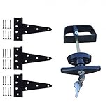 Shedドアkit-5 "ハードウェアヒンジロックキーバーン建物パーツWindows