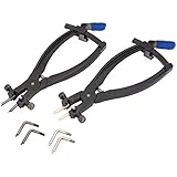 Draper 51956 Expert Ratcheting Circlip Pliers - Black (2-piece)
