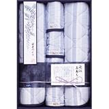 『お返し 快気祝 引き出物 結婚内祝 出産内祝 引越 ご挨拶 内祝などに人気の商品』　近江高島ちぢみ　さらさら敷パット＆枕パット　【のし・包装可】