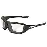 Radians XT1-11 Extremis Full Black Frame Safety Glasses with Clear Anti-Fog Lens [並行輸入品]