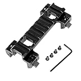 TOUFEIYUAN レールマウントアダプター MP5/G3シリーズマウントベース 20mmピカティニーレールマウント ベースアダプター 軽量 アルミニウム製サイトレールマウント トップレール (MP5スリングマウント)
