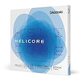 D'Addario ダダリオ チェロ弦 Helicore Set H510 1/8M Medium Tension 【国内正規品】