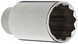 Martin SD1238 Forged Alloy Steel 1-3/16 Type III Opening 1/2 Square Drive Socket Wrench, 12 Point De
