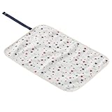 わくわくお食事タイムのベビーランチョンマット・シート　スターライトプラネット（スケアー地・アイボリー）　B0602100　日本製