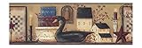 York Wallcoverings BG1614BDSMP Border Portfolio The Black Swan 8-Inch x 10-Inch Wallpaper Border Mem