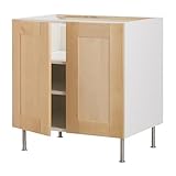 IKEA(イケア) FAKTUM イェデル バーチ 60 cm 79832990 ベースキャビネット 棚板/ 扉2枚付、イェデル バーチ