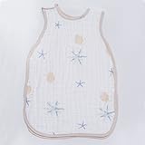 binztec ふわふわ6重ガーゼスリーパー Lサイズ(2歳~7歳頃) (ヒトデ（0-3歳）)