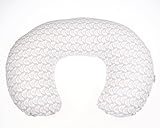 Motherhood 100 Percent Cotton Cover for The Nursing Pillow (Grey/Pink Birds) by Motherhood