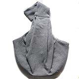 【小型犬用スリング】 ペット 用品 犬 バッグ 飛び出し防止用ストラップ付ペットバッグ 猫用リュック 犬用リュック (グレー)