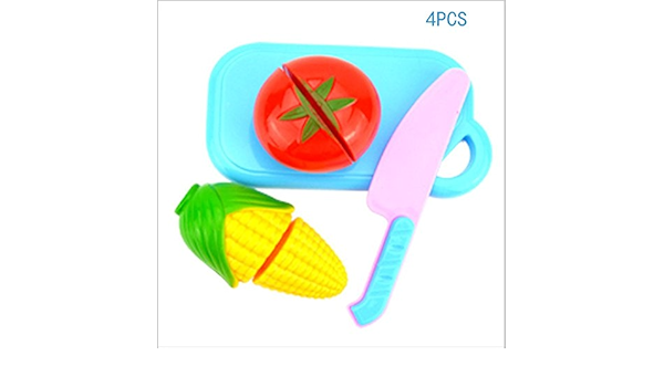 Amazon Quner おままごと 子ども用 まな板 包丁付き 調理ごっこ 食べ物を切る遊び 野菜カット 食材 果物 野菜 フルーツ ゲーム しようぜ Size フリーサイズ カラー2 クッキングトイ おもちゃ