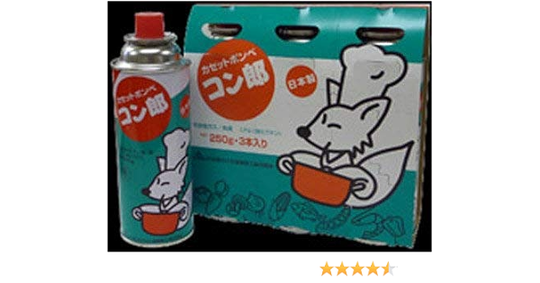 Amazon 東海 カセットボンベ コン郎 250g 3本入 16点セット 計48本 カセット式卓上コンロ コン郎 専用のカセットボンベ ﾄｳｶｲ 日用品