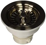 Mountain Plumbing MT300/BRN Kitchen Sink Basket Strainer, Brushed Nickel [並行輸入品]