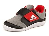 adidas(アディダス) FORTAPLAY AC I(フォルタプレイACインファント) BA9550 ミディアムグレイヘザー