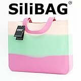 【国内正規品】 SiliBAG シリバッグ Kilovest キロベスト ユニセックス ボーダー gradation グラデーション Pink ピンク トートバッグ レディース メンズ ミニトート マ