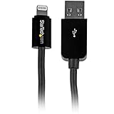 StarTech.com 3m iPhone/ iPod/ iPad対応Apple Lightning - USB ケーブル Apple MFi認証取得 充電&同期用ケーブル USBLT3MB